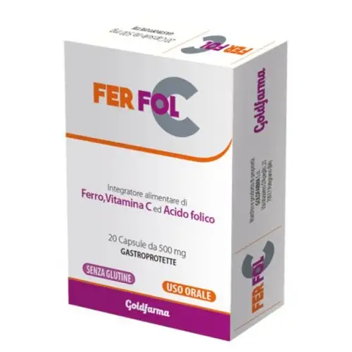 Fer Fol C Complément Alimentaire 20 Gélules