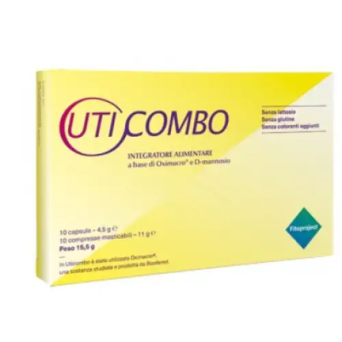Uticombo Complément Alimentaire 10 Gélules + 10 Comprimés à Croquer
