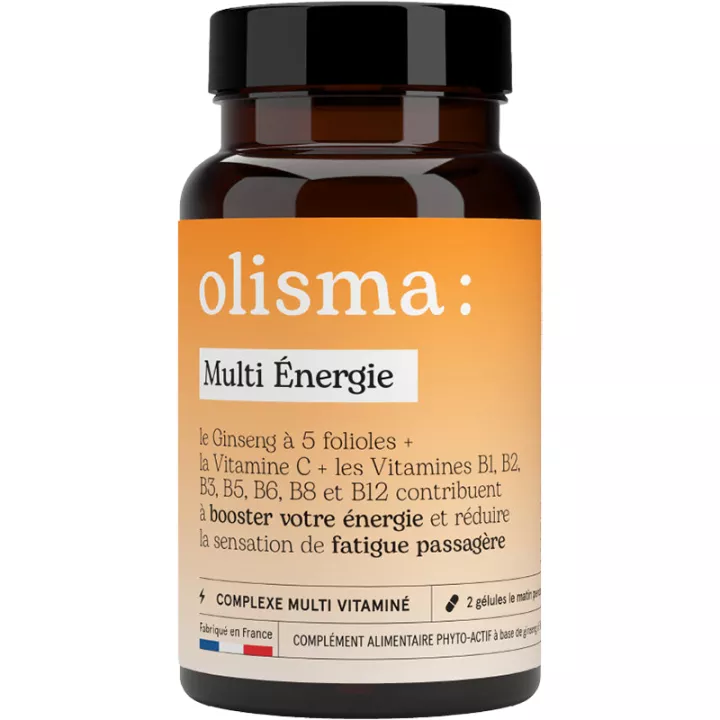Olisma Qiseng Multi Énergie 60 Gélules
