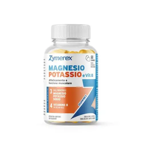 MAGNESIO POTASSIO e VIT B6 Zymerex® 60 Gummies
