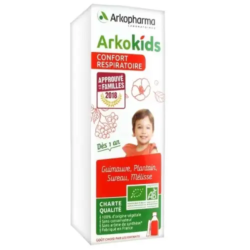 ARKOKIDS Sirop Enfants Confort Respiratoire BIO (100ml)