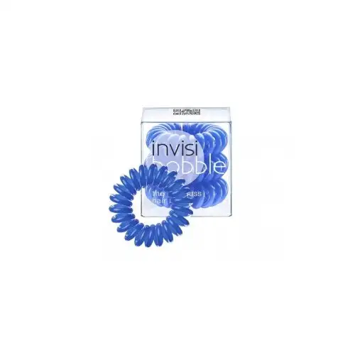 Anneau Cheveux Invisibobble Bleu Marine 3 Parties