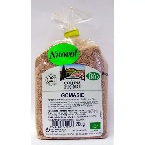 La Collina Dei Fiori Gomasio Bio Sans Gluten 200g