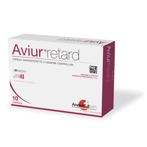 Anatek Health Aviur Retard Complément Alimentaire 10 Gélules