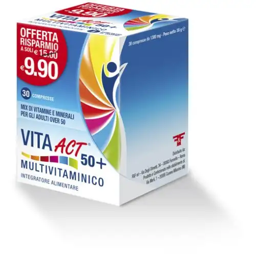 Act Vita Ligne Act 50+ Multivitamines 30 Comprimés
