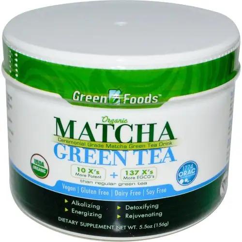 Green Foods Boisson au Thé Vert Matcha 156g