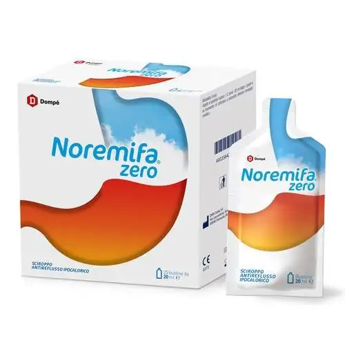 Dompé Noremifa Zéro Sirop Dispositif Médical 25 Sachets x20 ml