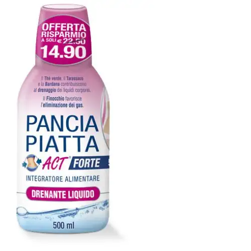 F&F Flat Belly Act Forte Complément Alimentaire 500 ml