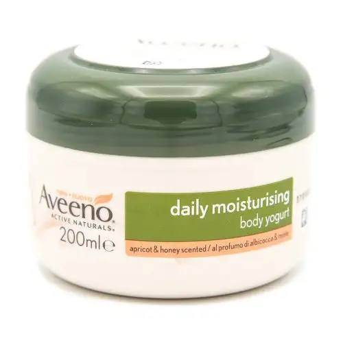Aveeno Abricot Et Miel Yogourt Crème Corporelle 200ml