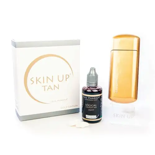 Phil Pharma Skin Up Tan Boîte de bronzage léger unique 50 ml