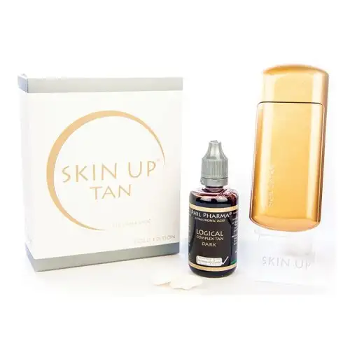 Phil Pharma Skin Up Tan Coffret Individuel Bronzage Foncé 50 ml