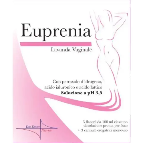 Due Emme Euprenia Lavande Vaginale 3 Ampoules de 100 ml