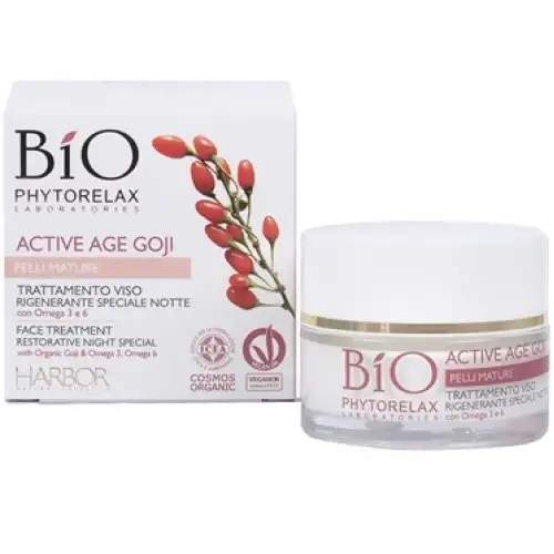 Bio Phytorelax Active Age Goji Soin Visage Nuit 50 ml