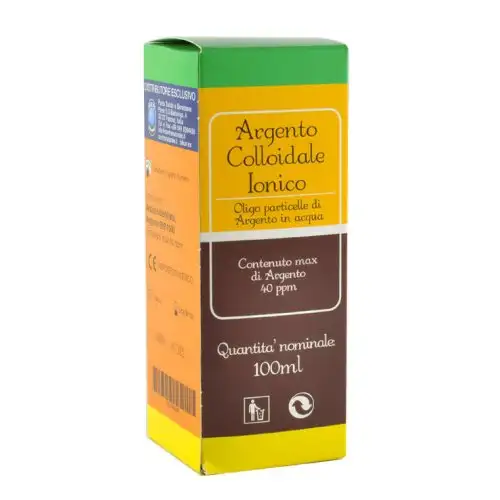 Argent ionique colloïdal 40 ppm 100 ml