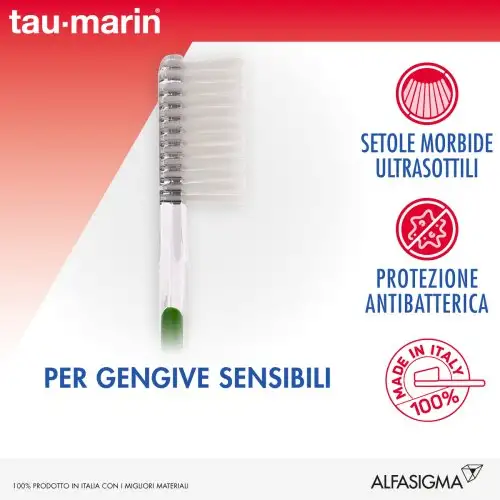 Brosse à dents sensible dents Tau-Marin