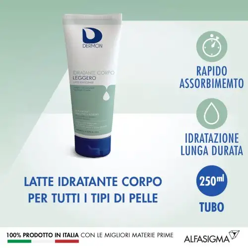 Dermon Light Hydratant Corporel Alfasigma 250ml