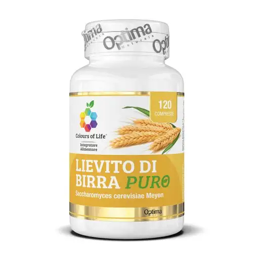 Pure Levure de Bière Couleurs de Vie OPTIMA 120 Comprimés