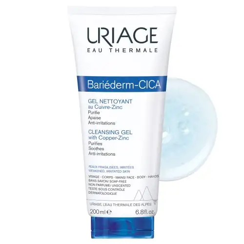 Bariéderm Cica-Gel Nettoyant Uriage 200 ml