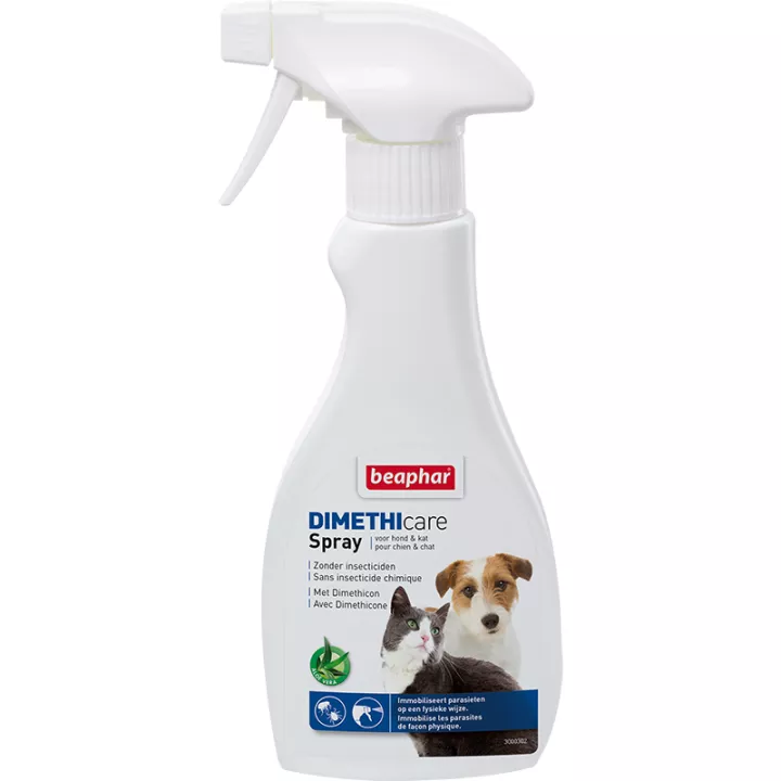 Beaphar Dimethicare Lotion Stop Parasites Pour Chiens Et Chats 250 ml