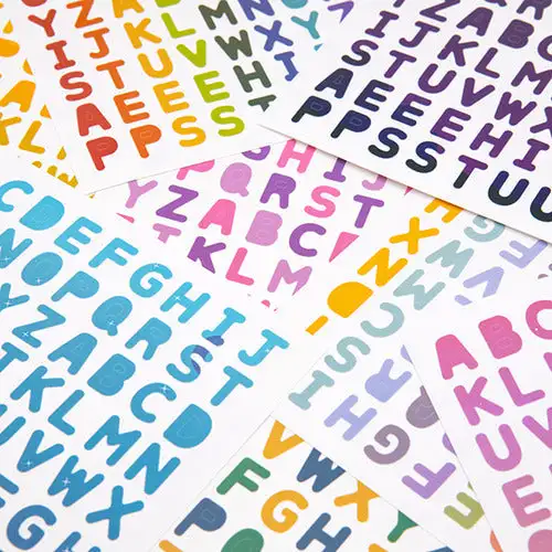 ARDIUM My Color Alphabet Stickers - #1
