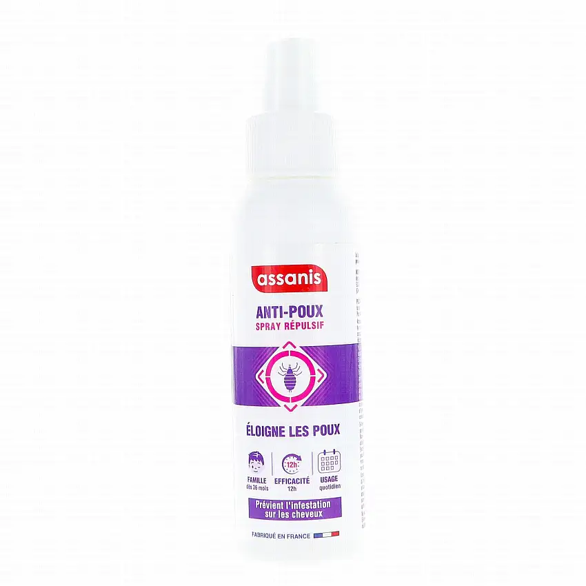 ASSANIS Anti-poux - Spray répulsif 100ml