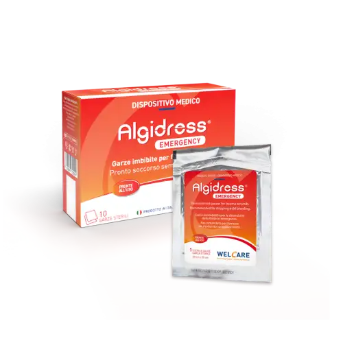 ALGIDRESS® GARZE D'URGENCE 10 Pièces