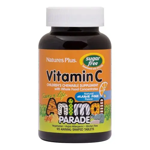 Animal Parade Vitamine C Sans Sucre Natures Plus® 90 Comprimés