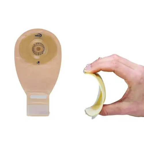 Aurum Convex ILEOSTOMY TeleFlex® - Poche Midi Opaque 13mm - 35mm 10 Pièces