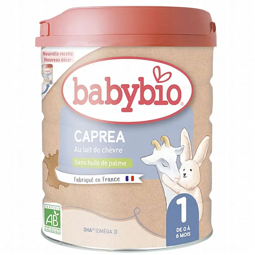 BABYBIO Caprea Bio Lait Infantile 1er âge 800 g