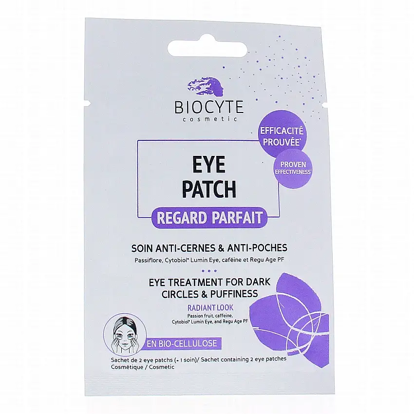 BIOCYTE Cosmétique - Eye patch regard parfait sachet de 2 eye patchs