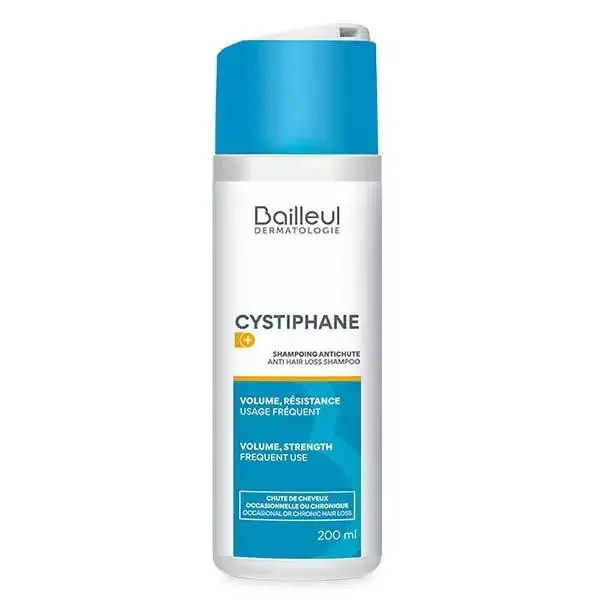 Cystiphane + Shampoing Antichute 200ml Volume et Résistance des Cheveux