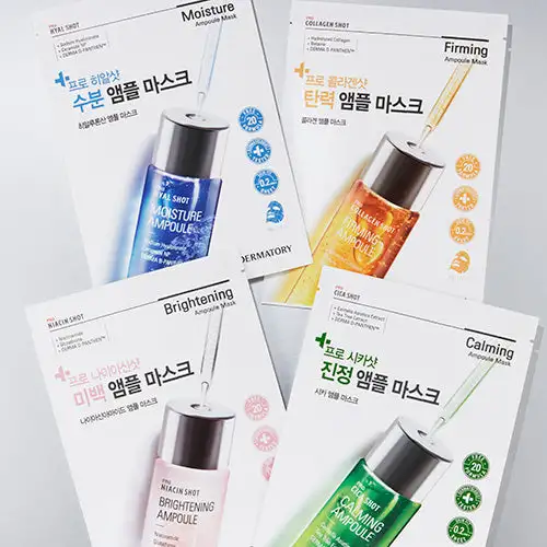 DERMATORY Pro Ampoule Mask x10 - Moisture ampoule mask