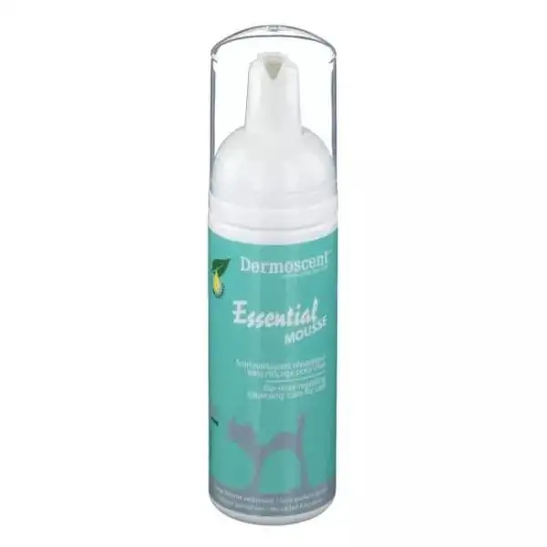 Dermoscent Essential Mousse Soin Nettoyant sans Rincage Chat 150ml
