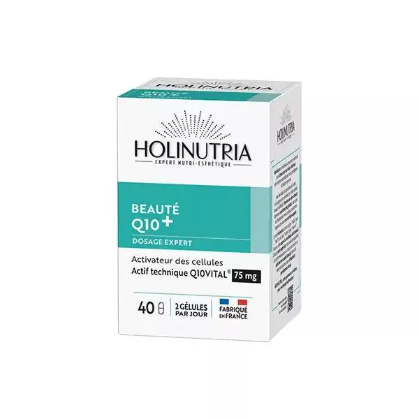 Holinutria Coenzyme q10, anti-oxydant, 40 gélules végétales