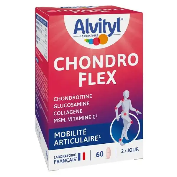 Alvityl Chondroflex Mobilité articulations dès 18 ans 60 comprimés