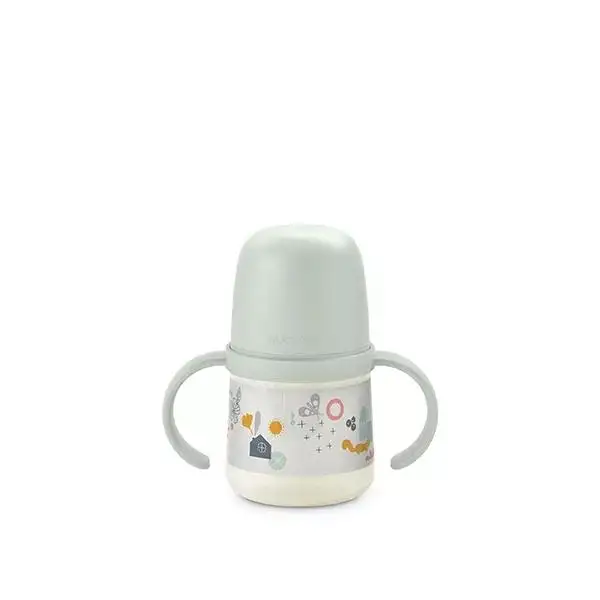 Suavinex Biberon à Anses 6M+ Walk in the Park Vert 150 mL