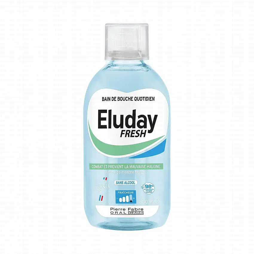 ELUDAY Bain de bouche fresh 500ml