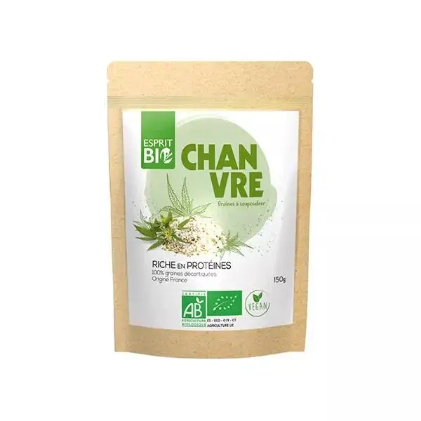 Esprit Bio Chanvre Graines 150g