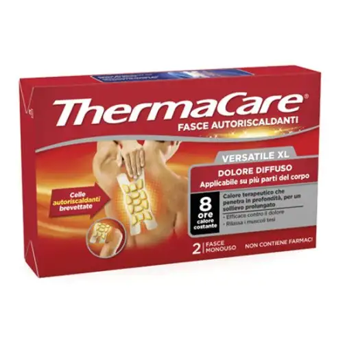 BANDES AUTO-CHAUFFANTES POLYVALENT XL ThermaCare® 2 Pièces