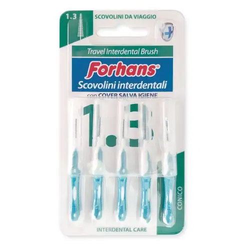 Brossette interdentaire de voyage Forhans 1.3