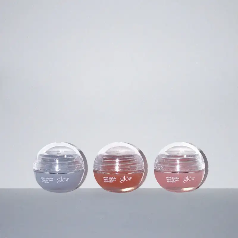GLOW Peach Peptide Repair Lip Balm 8g - #Ice Blue