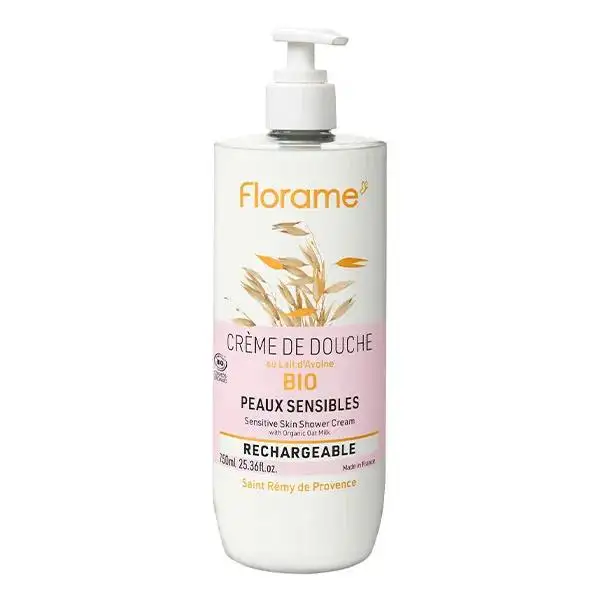 Florame Crème de Douche Peaux Sensibles 750ml