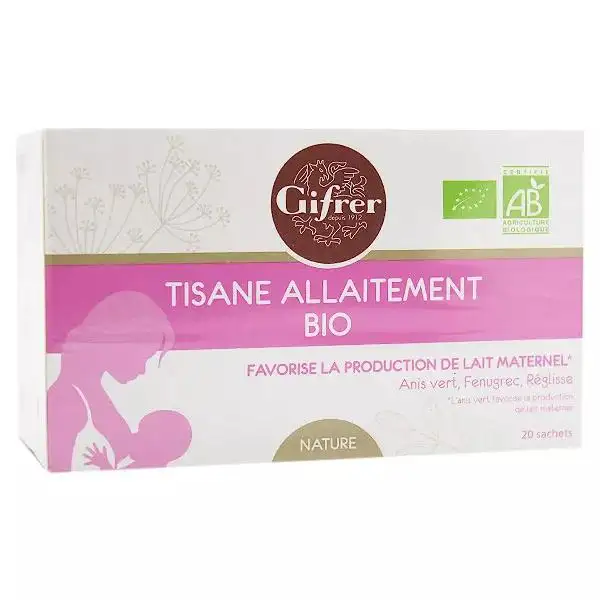 Gifrer Tisane Allaitement 20 sachets