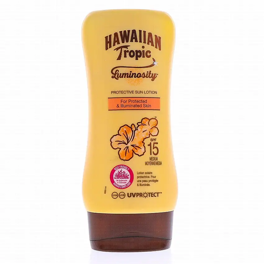 HAWAIIAN TROPIC Luminosity Protective sun lotion SPF15 Flacon 180ml