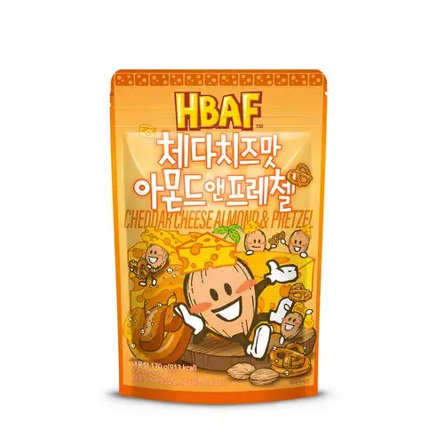 HBAF Cheddar Cheese Almond & Pretzel - 100g