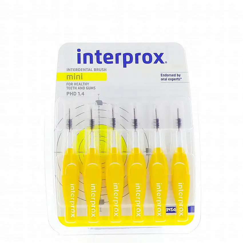 INTERPROX Brossettes interdentaires interproximal mini 1.1 mm