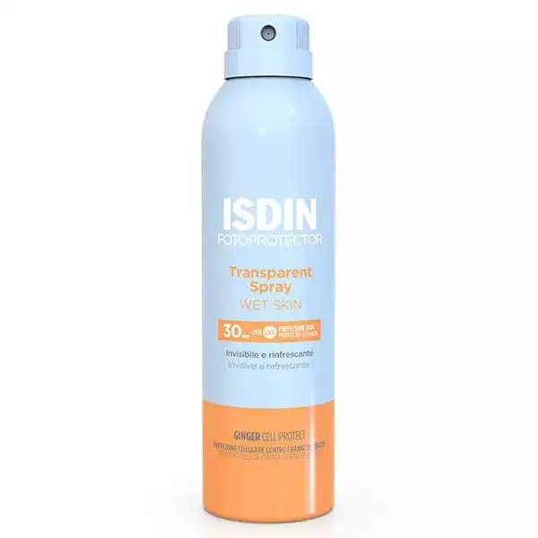 ISDIN Fotoprotector Transparent Spray Crème Solaire Corps SPF30 250ml