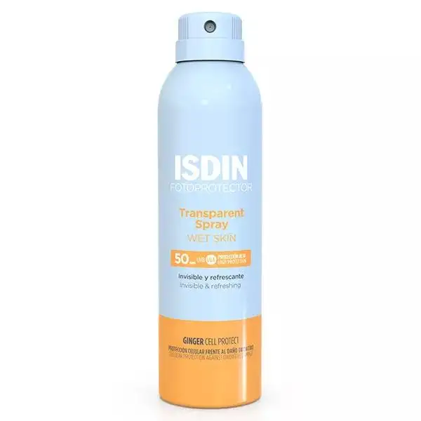 Isdin Fotoprotector Transparent Spray Crème Solaire Corps SPF50 - 250ml