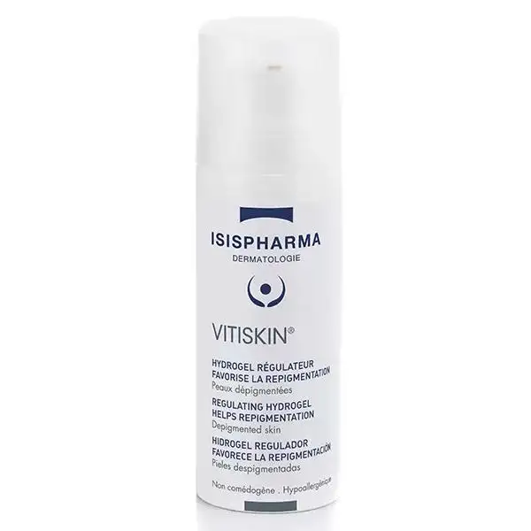 Isispharma Vitiskin Hydrogel Régulateur Repigmentation Peau 50ml