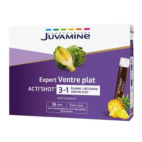 Juvamine Acti'Shot Artichaut 10 unités